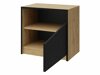 Sengebord Tenreme 106 (Beige + Egetræ)