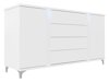 Ladekast Florem (Wit + Glanzend wit)