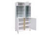 Boekenkast Florem IV (Wit + Glanzend wit)