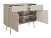 Kommode Felduno 105 (Hvid + Gylden)