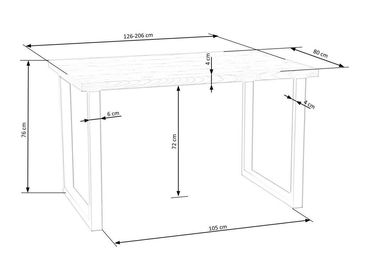 Tafel Houston 725