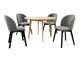 Spisestuesæt Racine 136 (Brun)