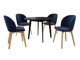Set de mese Racine 136 (Negru)
