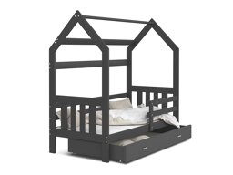 Bed Aurora 122 (Grijs)