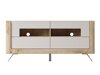 TV-bord Sovera 105 (Gylden eg + Lys grå)