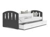Bed Aurora 133 (Grijs)