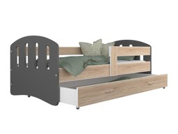 Bed Aurora 133 (Grijs)