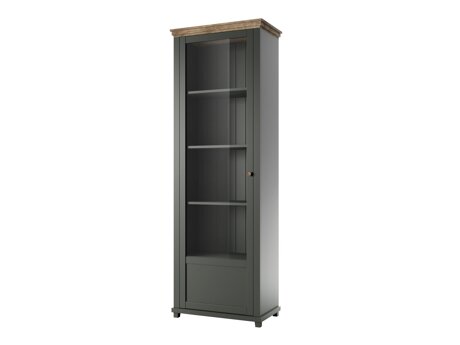 Regal Tolnue 101 (Temno zelena + Hrast lefkas)
