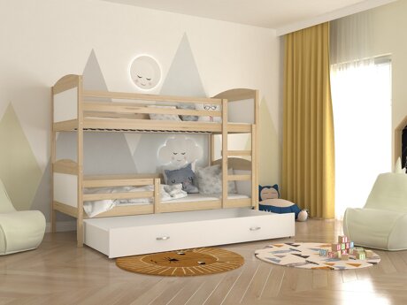 Stapelbed Aurora 101 (Wit)