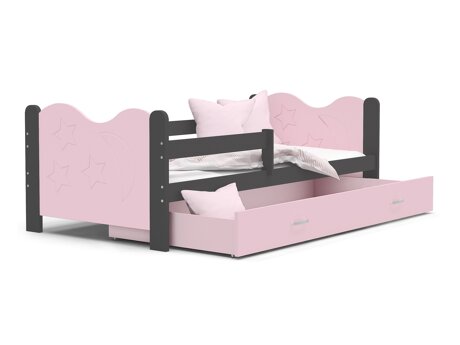 Bed Aurora 124 (Grijs)