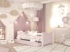 Bed Aurora 124 (Wit)