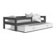 Bed Aurora 125 (Grijs)