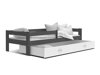 Bed Aurora 125 (Grijs)