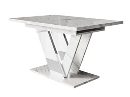 Tafel Violium (Wit marmer)