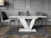 Tafel Violium (Wit marmer)