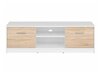 TV-bord Novsore 100 (Hvid + Sonoma eg)