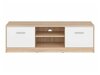 TV-bord Novsore 100 (Sonoma eg + Hvid)