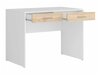 Skrivebord Novsore 109 (Hvid + Sonoma eg)