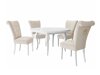 Spisestuesæt Racine 143 (Hvid + Magic Velvet 2250)