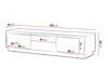 TV-bord Sorbela 103 (Hvid)
