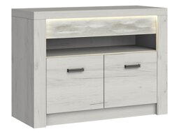 TV-meubel Serfeno 107 (Ambachtelijk wit)