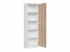 Boekenkast Novsore 114 (Wit + Sonoma eik)