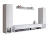Ensemble de salon Sarasota 176 (Blanc + Blanc brillant)