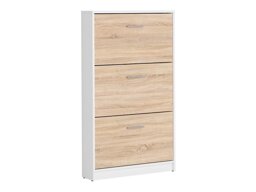 Schoenenkast Novsore 113 (Sonoma eik + Wit)