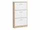 Schoenenkast Novsore 113 (Wit + Sonoma eik)