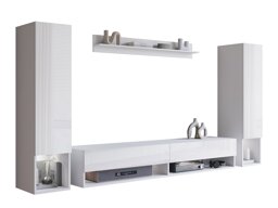 Woonkamerset Sarasota 176 (Wit + Glanzend wit)