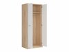Garderobeskab Novsore 120 (Sonoma eg + Hvid)