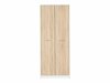 Kledingkast Novsore 120 (Wit + Sonoma eik)