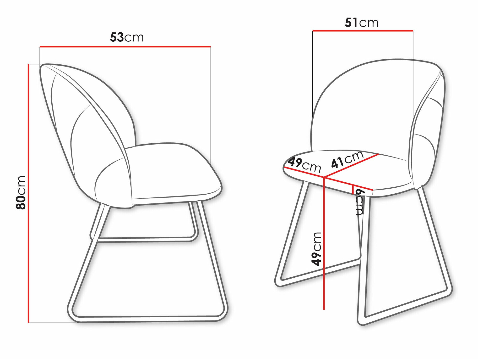 Stol Sparks 202 (Kongelig fløjl 01)