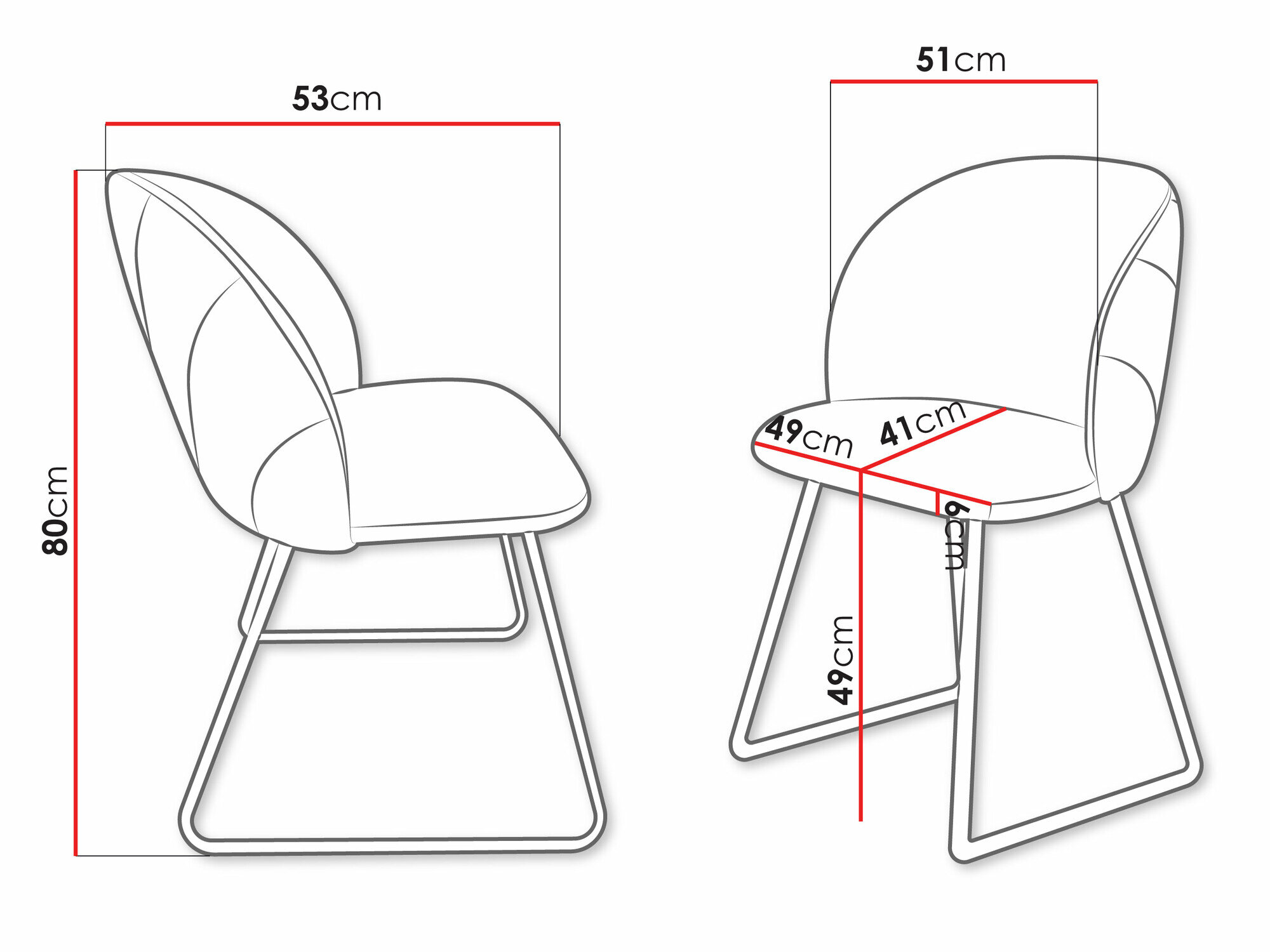 Stol Sparks 202 (Kongelig fløjl 16)