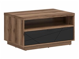 Salontafel Fivale 117 (Donker delano-eik + Matzwart)