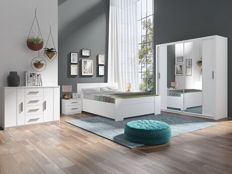 Soveværelsessæt Catromi 114 (Hvid)