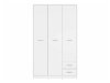 Garderobeskab Novsore 134 (Hvid)