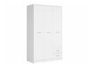 Garderobeskab Novsore 134 (Hvid)