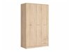 Garderobeskab Novsore 134 (Sonoma eg)