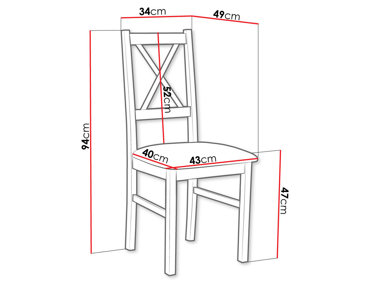 Stol Victorville 173 (Nød)