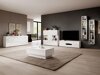 TV galds Torsone 101 (Balts + Glancēts balts)