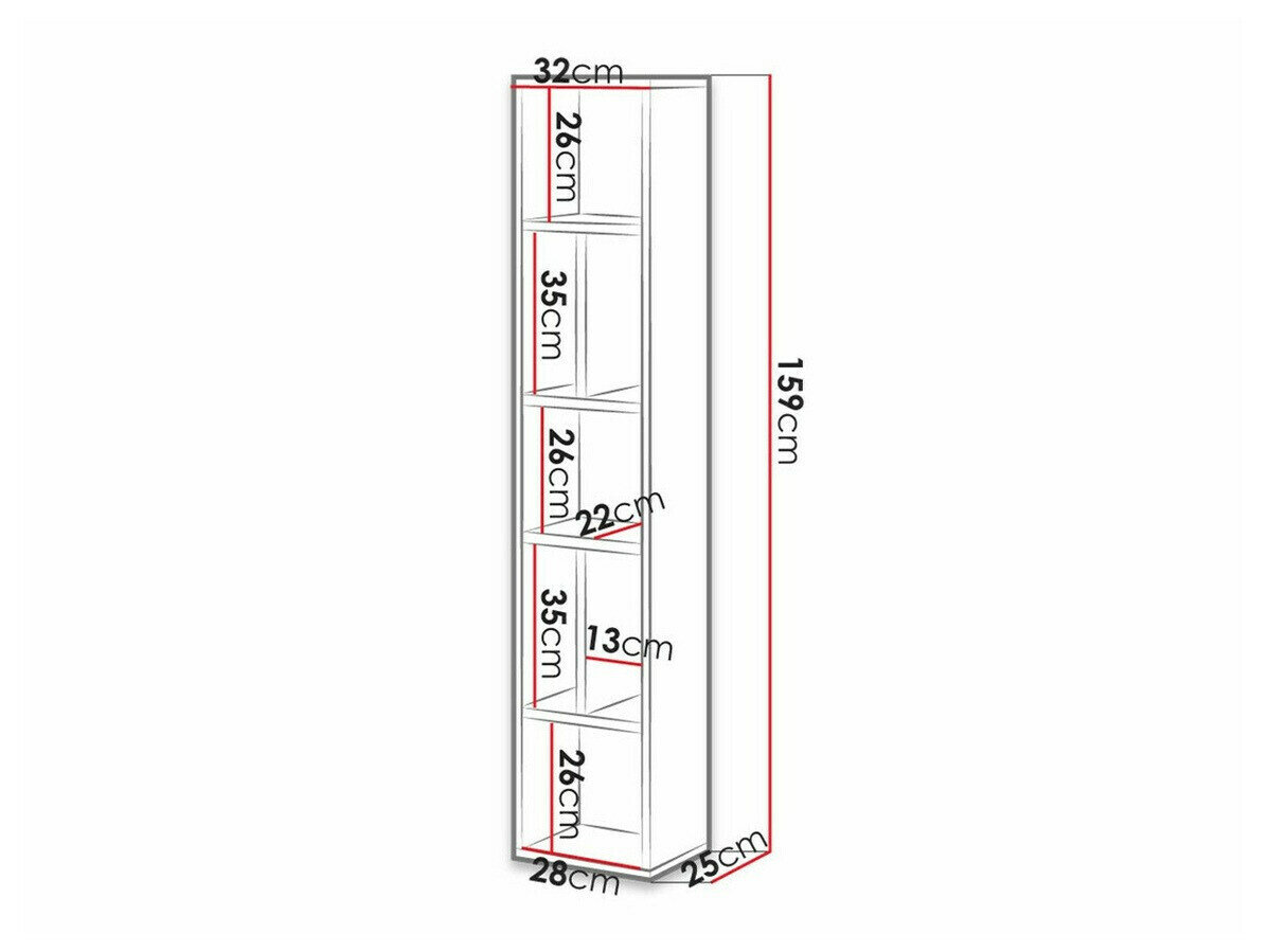Vægreol Torsone 106 (Hvid)