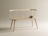 Bank Dallas 4833 (Licht hout)