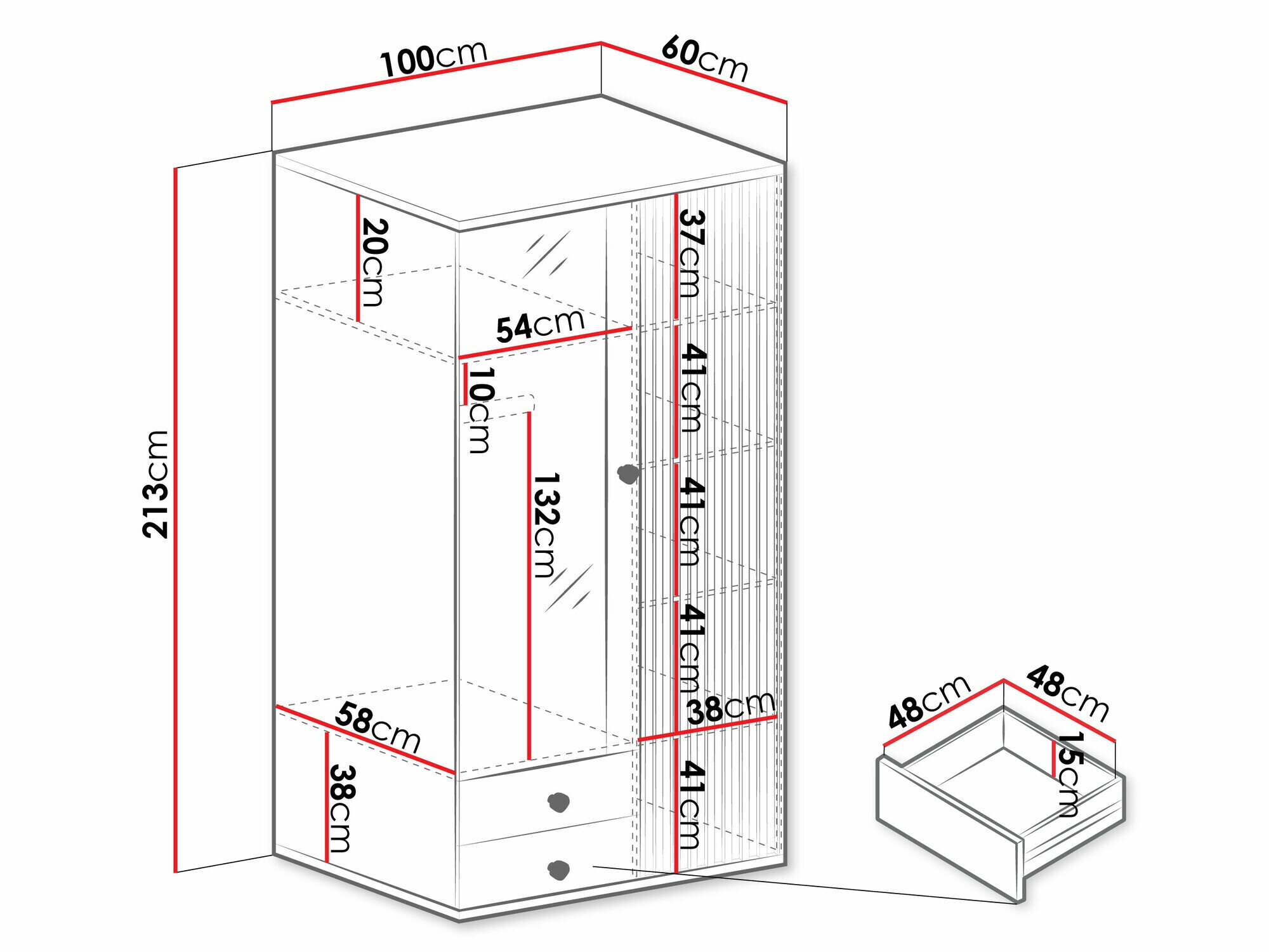 Garderobeskab Venmava 116