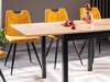 Tafel Detroit 898 (Artisan eiken + Zwart)