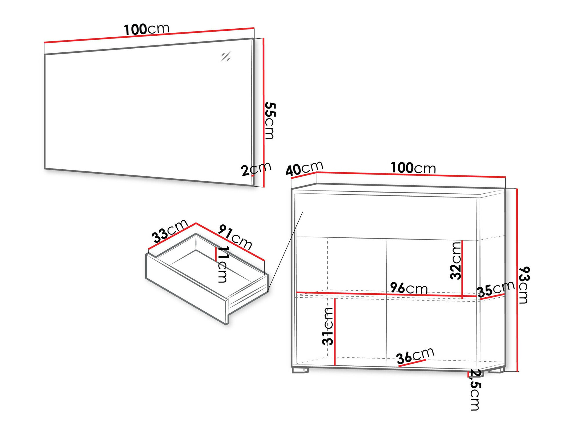 Entrésæt Comfivo Tutela VI (Hvid)