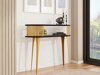 Konsolbord Vitum I (Gylden + Sort)