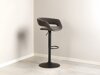 Scaun de bar Norsica 280 (Gri + Negru)