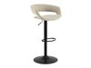Scaun de bar Norsica 280 (Maro deschis + Negru)