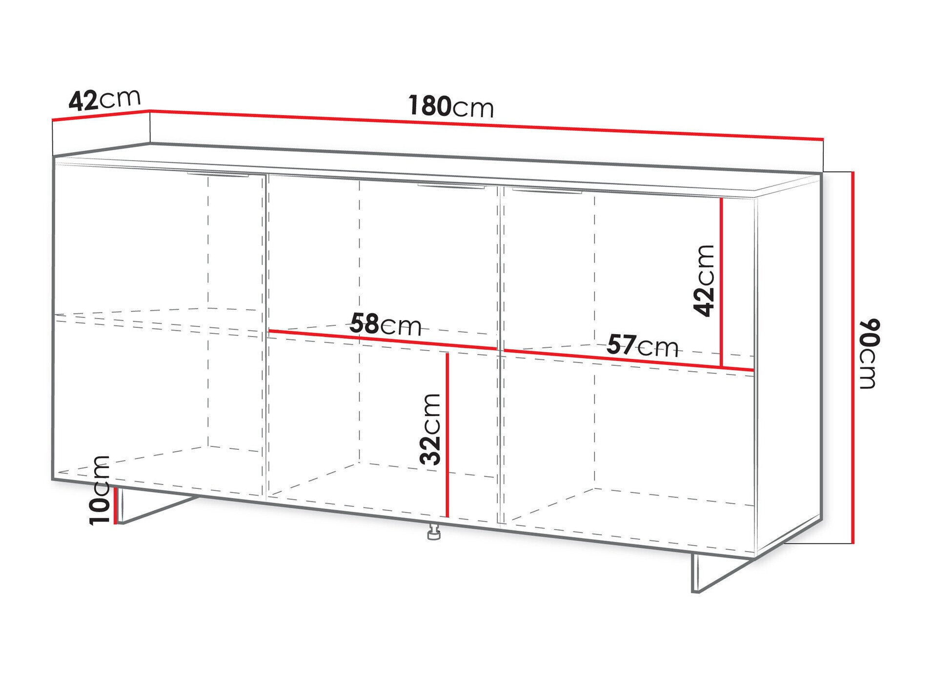 Dressoir Flotei 102